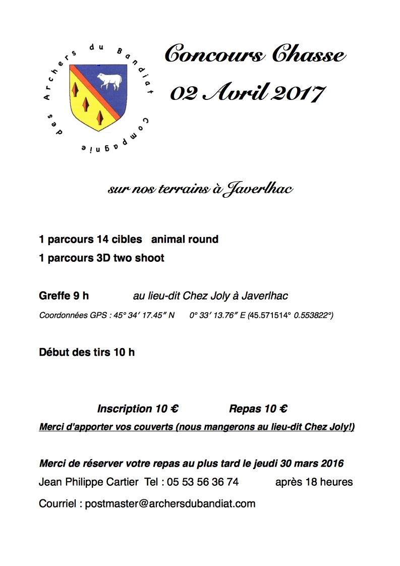 Concours tir a l'arc